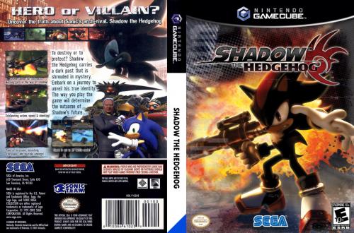 Shadow The Hedgehog Cover - Click for full size image